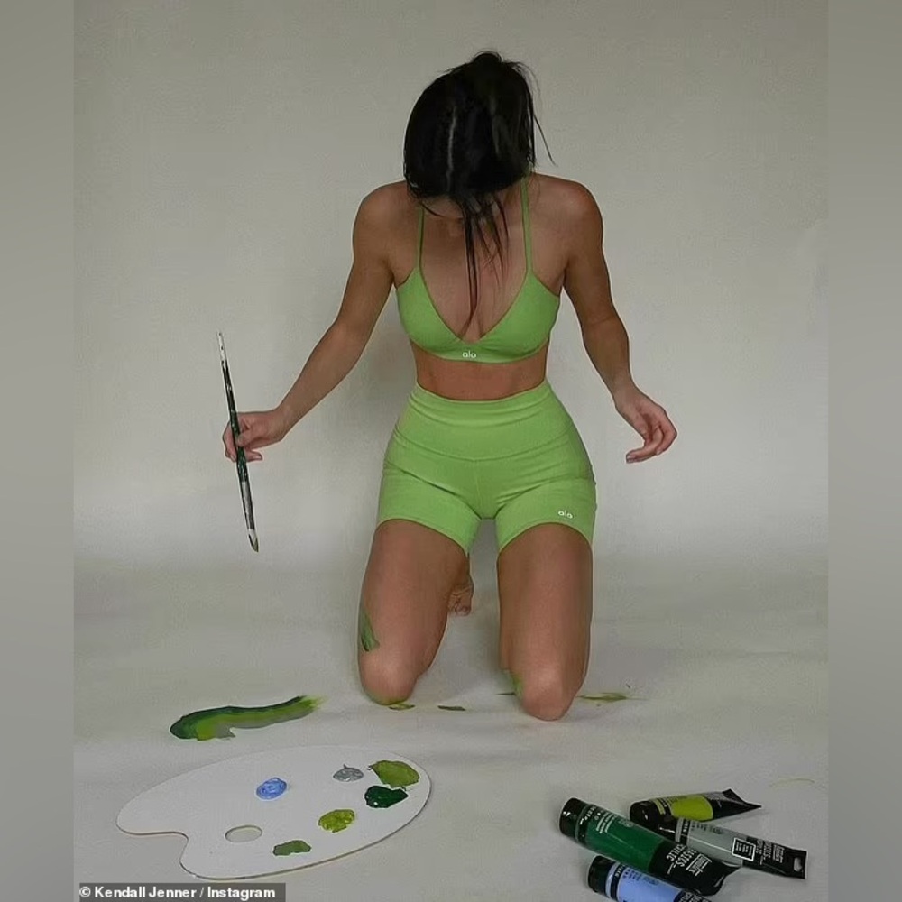 Alo Yoga Green Apple Set size Small